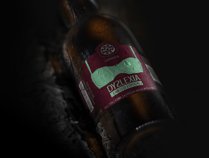 Dyslexia Label Design - Claire Shaban Cape Town